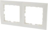 Berker S1 afdekraam – inbouw – 2-voudig – polarwit – 10 stuks