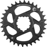 Vervangend SRAM X-Sync 2 Kettingblad Directe Montage Aluminium 12-speed 6mm, zwart Uitvoering 30T