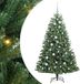 vidaXL Sapin de Noël artificiel articulé Vert 150 cm PVC et Métal