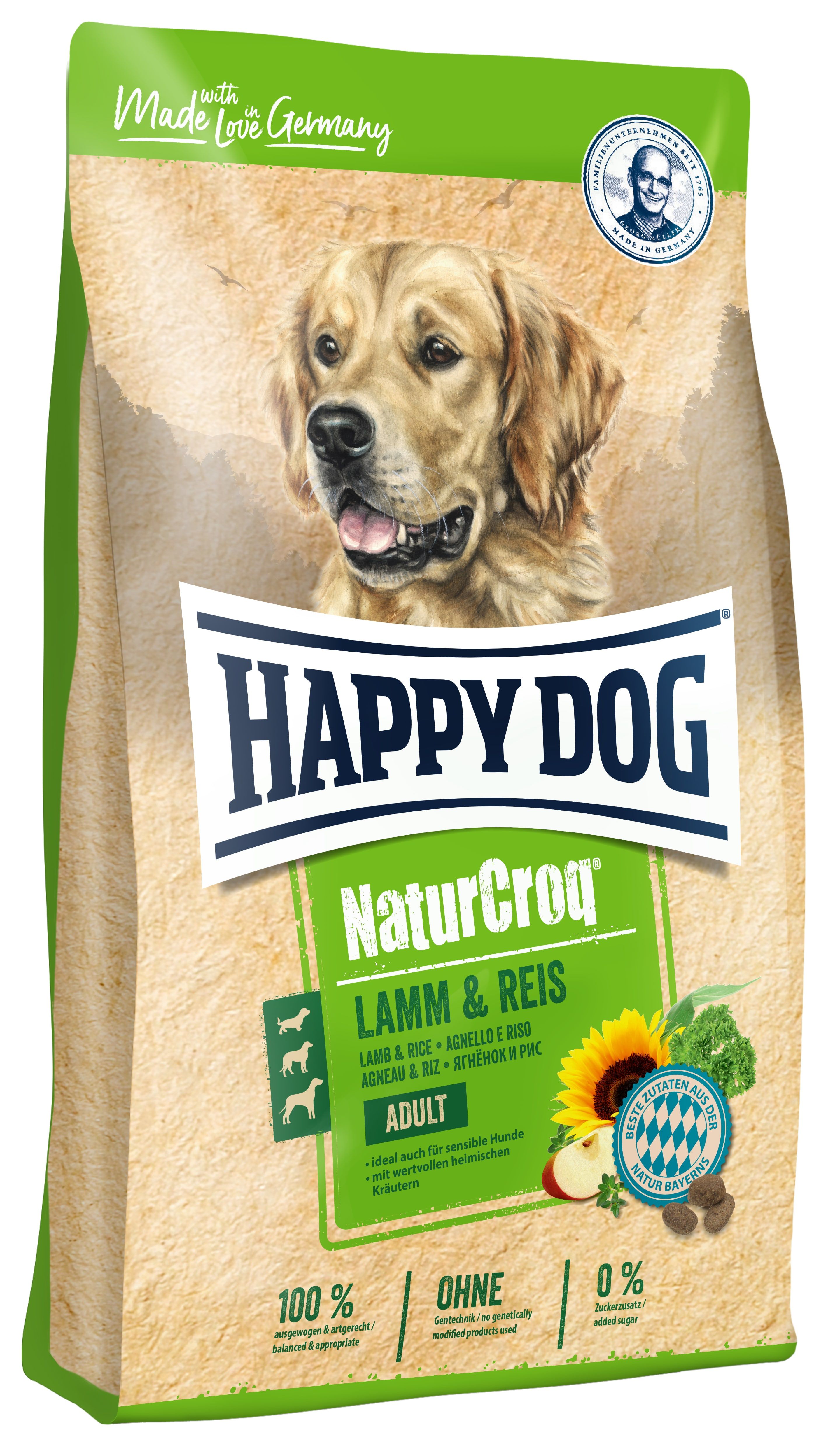 Happy Dog NaturCroq Lamm & Reis 15kg