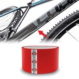 Quattroerre Scudo Roll fiets plakband, unisex, transparant, 8 x 300 cm