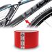 Quattroerre Scudo Roll fiets plakband, unisex, transparant, 8 x 300 cm