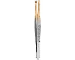 Merkloos / Sans marque Donegal Tweezers Cosmetshot Diagonal Gold 9723