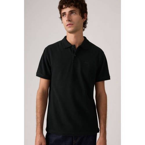 Levi's regular polo zwart