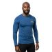 U Power Blue Sport shirt thermique unisexe pour adulte à manches longues