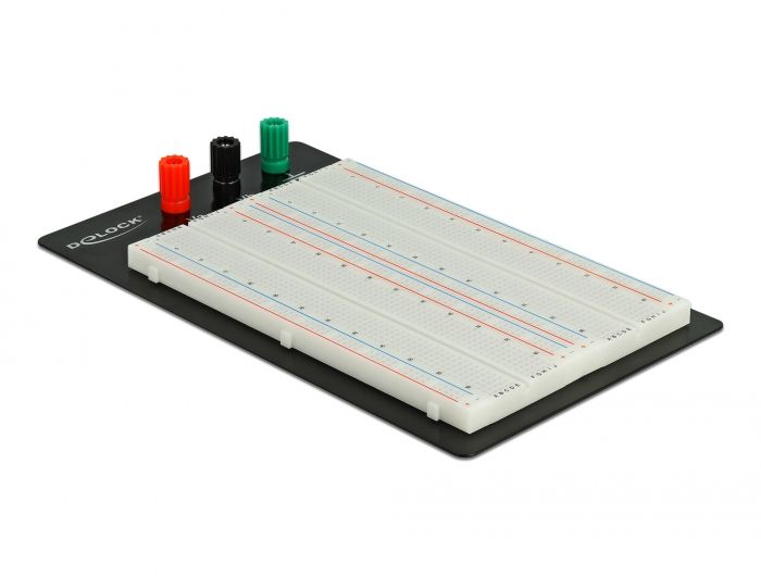 DeLOCK 18314 Breadboard - Zwart/Wit