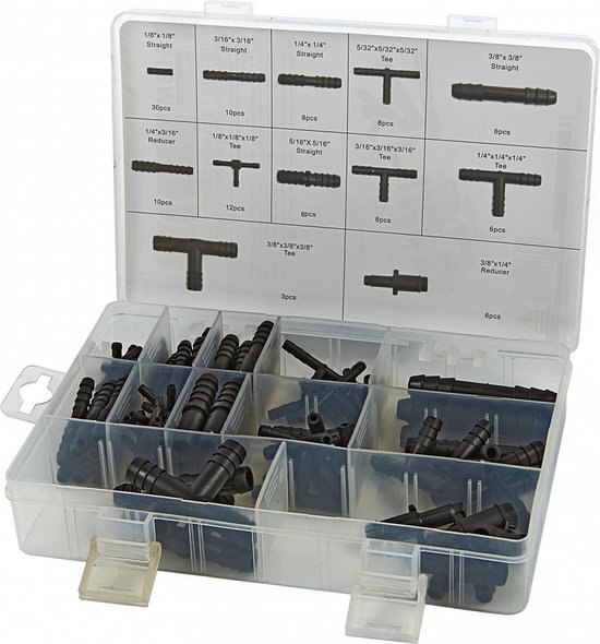 113 Delige Assortiment Vacuum Line Connectors