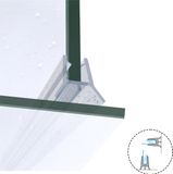 Joint d'étanchéité pour cabines de douche, type DK05 (4–5 mm) – 100 cm. Joint de rechange pour cabines de douche