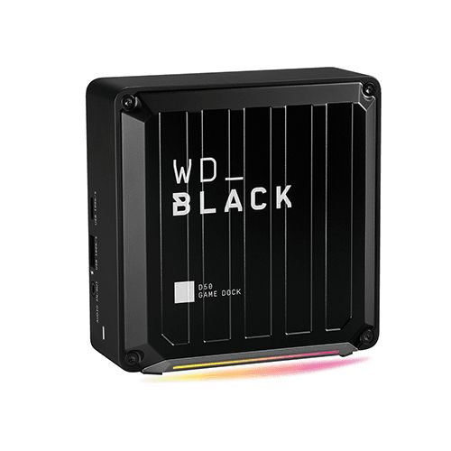 WD_BLACK D50 Game Dock - SSD Enclosure - Black