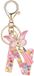 Nodigao Rose papillon porte-clés sac breloque