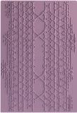 Sizzix 3-D Texture Fades embossing Magic mesh
