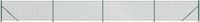 vidaXL Gaashek met flens, groen, 1x10 m