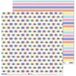 Anita en Zijn Wereld Collection Moments Scrapbooking, papier, strepen, 30,5 x 30,5 cm