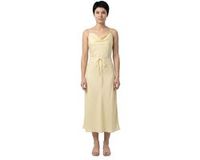 Yas Thea Strap Lange Jurk Zonder Mouwen Geel 40 Vrouw
