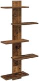 vidaXL Wandplank Oud hout 48,5 x 15 x 101 cm