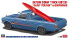 Hasegawa Modelbouwpakket Datsun Sunny Truck GB120 Early Version met Surfboard - 1:24