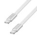 LogiLink CU0445 Câble USB-C USB 2.0 Connecteur USB-C 1 m Blanc