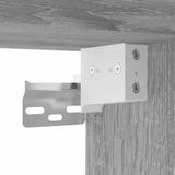 vidaXL Hangkasten, 2 stuks, grijs Sonoma, 69,5 x 34 x 90 cm