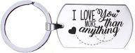 MC Living KadoExpress Sleutelhanger RVS - I Love You More Than Anything