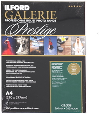 Ilford Galerie Prestige Gloss A4 260g 25 Vel