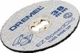 DREMEL EZ SpeedClic schijven voor het zagen, 12 stuks, 38 mm diameter, 1,2 mm dik, metalen zaagbladen