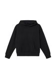 s.Oliver Sweatshirt met capuchon voor kinderen, maat 146/152, zwart