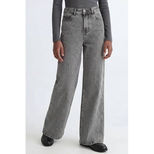 JJXX GIRL JXTOKYO wide leg jeans - grijs