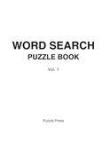 Word Search Puzzle Book for Adults Vol 3: Relaxing Brain Games with Word Search Puzzles