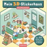 Mein arsEdition Mein 3D-Stickerhaus - Cozy Stadtbummel