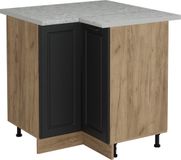 Vicco R-Line Hoekkast – 75.6 cm WB Marmer Antraciet landhuis