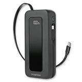 imoshion® Powerbank 10000 mAh - 35W Ultra Snellader - Geïntegreerde kabels USB-C