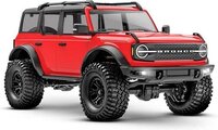 Traxxas TRX97074 Ford Bronco 4x4 1:18 Brushed RC auto Elektro Crawler 4WD RTR 2,4 GHz - Rood