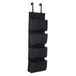 Premier Brands of America Premier Housewares 4-Tier Over Deur Hangende Organisator, Zwart, 10 x 34 x 90 cm
