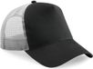 Beechfield Baseballcap - antraciet - truckers pet - volwassenen - verstelbaar