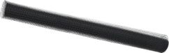 vidaXL Hexagon hek 1,5 x 100 m PVC grijs