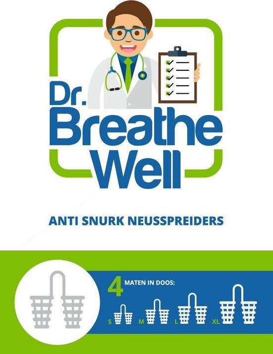 Dr. Breathe Well Anti Snurk Neusspreiders