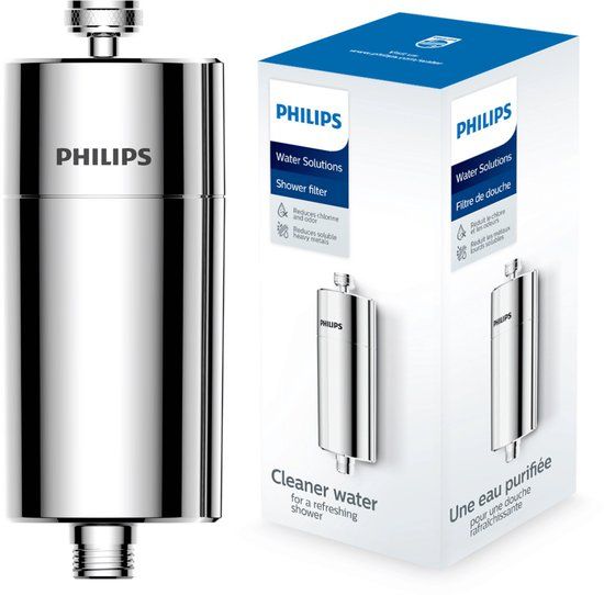 Philips AWP1775 Inline douchefilter - Chroom