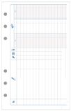 Exacompta Navulling voor agenda Exatime 17, geruit 5 x 5 blad