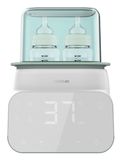Cecotec Dubbele Flessenwarmer Nana BabyCare wit met 4 standen en sterilisator