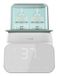 Cecotec Dubbele Flessenwarmer Nana BabyCare wit met 4 standen en sterilisator