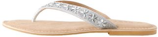 Next - Dames - Forever Comfort® teensandalen met kraaltjes - Zilver