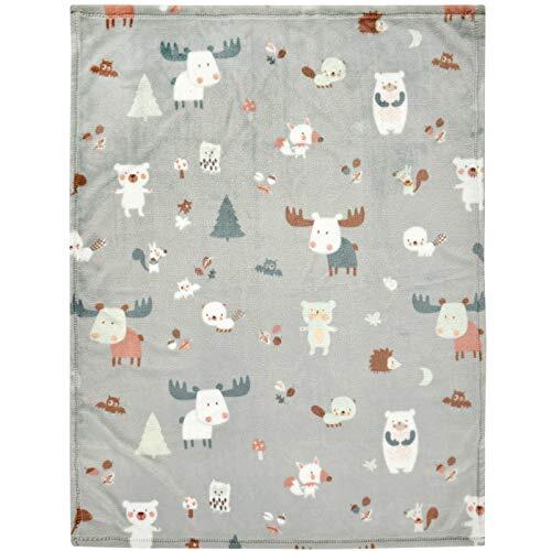 Alvi Microvezel deken Baby Forest 75 x 100 cm