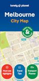 Melbourne Lonely Planet Melbourne City Map