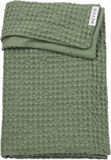 Meyco Baby Wafel Katoen Ledikant Deken - Olive Green - 100x150cm - 1.0 TOG