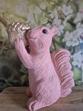 Season Inspired Decoration Theelichthouder Eekhoorn 20,5cm beige