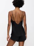 Triumph Pyjama Silky Sensuality Zwart Mouwloos Effen Lyocell Dames