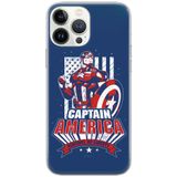 ERT GROUP mobiel telefoonhoesje voor Samsung S10 PLUS origineel en officieel erkend Marvel patroon Captain America 018 optimaal aangepast aan de vorm van de mobiele telefoon, hoesje is gemaakt van TPU