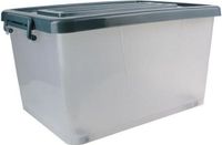 Clever Storage Opbergbox 60 liter op wieltjes | sterke sluiting