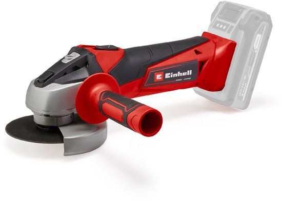 Einhell Accu Haakse Slijper TC-AG 18/115 Li Solo - 18V - Ø115 mm - Excl. Accu & Lader