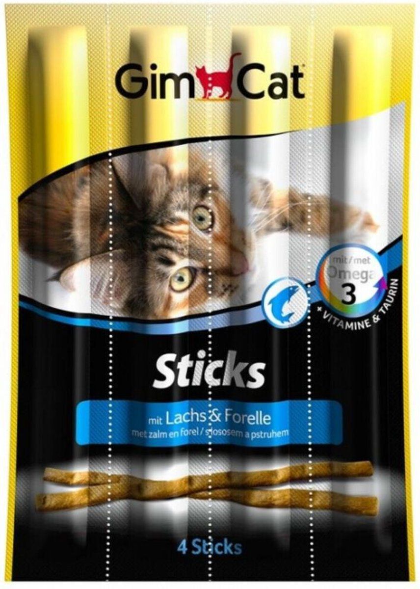 GimCat Gimpet Sticks Zalm/Forel 4 ST (x24)